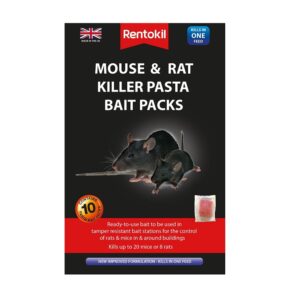 RENTOKIL MOUSE  RAT PASTA BAIT 10PK
