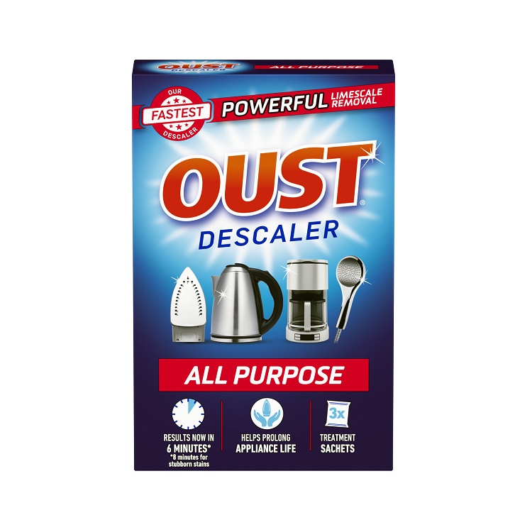 Oust Powerful Descaler For Dishwasher & Washing Machine 2X Treatments Sachets @ Best Price Online | Kenya
