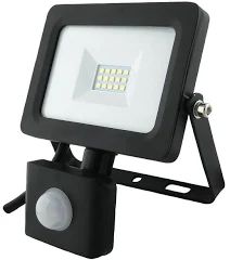 E/G LED FLOODLIGHT/PIR 10W S10928 D75864