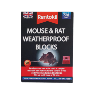 RENTOKIL RAT  MOUSEW/PROOF BLOCKS X10