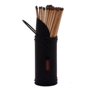 MANOR MATCHES & HOLDER BLACK 1964