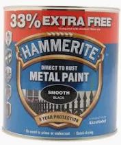 750ML + 33% HAMMERITE HAMMERED BLACK