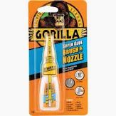 GORILLA SUPER GLUE BRUSH & NOZZLE