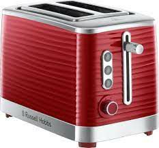 R/HOBBS INSPIRE TOASTER 2 SLICE RED