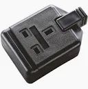 BLACK RUBBER 1G SOCKET