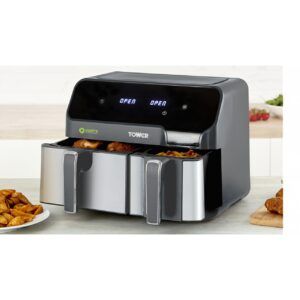 Vortx Eco Duo Basket Digital Air Fryer T17099