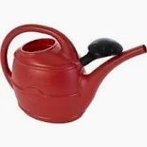 5L WARD WATERING CAN RED BUBBLE