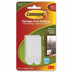3M COMMAND MEDIUM PICTURE HANGING STRIPS