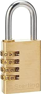 STERLING 40MM COLOURED COMBI LOCK
