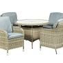 Wentworth Imperial Coffee Set + 2 Chairs  Cushions WENCOMP