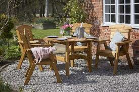 HETTON ROUND DINING SET WITH CHAIRS